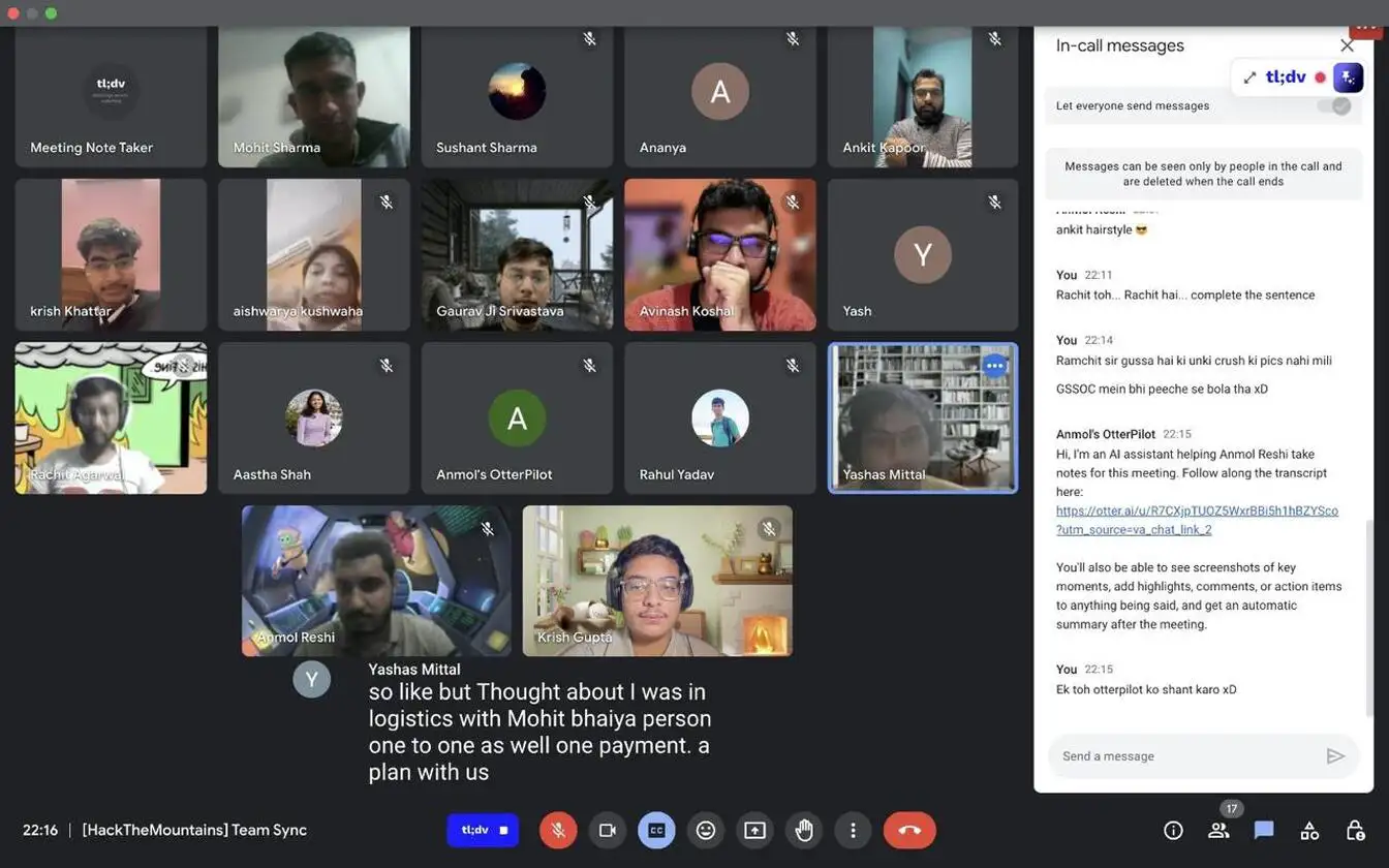 Organising Team media